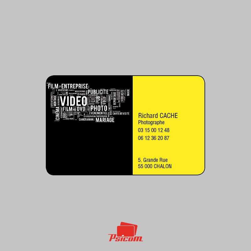 carte format cb souple de visite