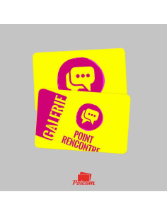 cartes plastiques de visite