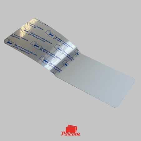 carte à overlay polyester ouvert - sans impression carte à overlay polyester ouvert - sans impression