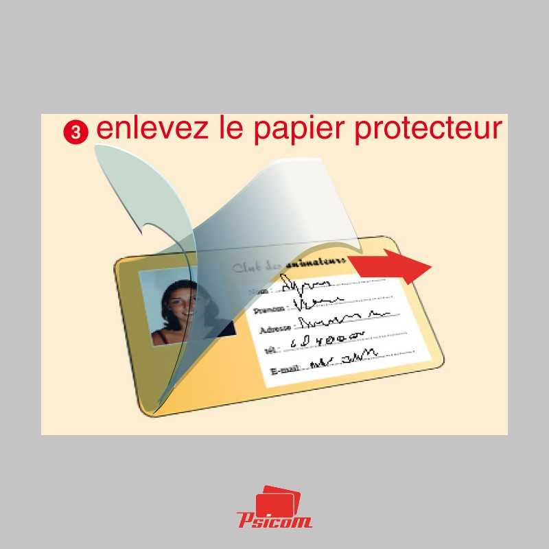 Mode emploi carte a rabat plastique 3