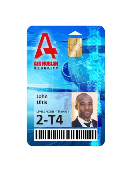Badge employé Zenius - Tchad Badge employé Zenius - Tchad