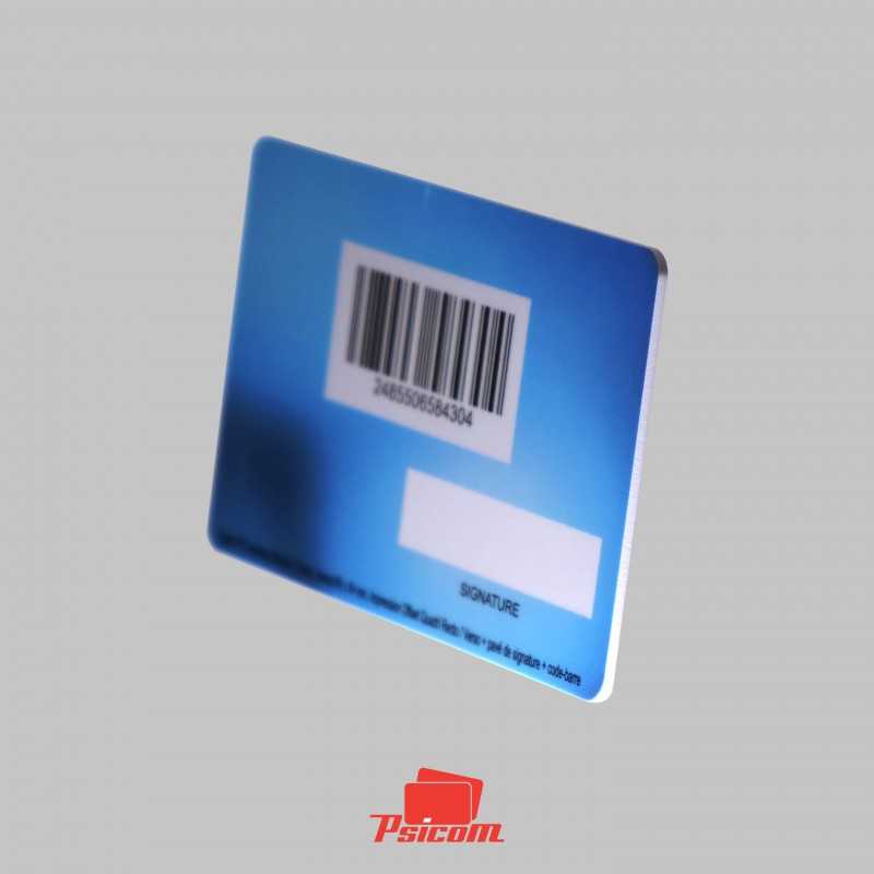 carte plastique épaisse - PSICOM