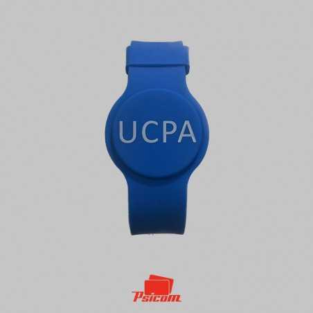 Bracelet plastique bleu RFID - PSICOM