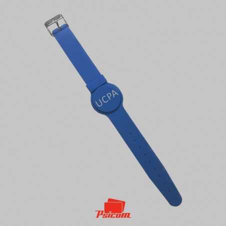 Bracelet plastique bleu RFID étanche - PSICOM Bracelet plastique bleu RFID étanche - PSICOM