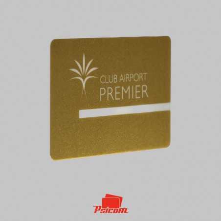 carte plastique avec or pailleté - PSICOM carte plastique avec or pailleté - PSICOM