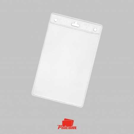Porte badge souple vertical grand format - PSICOM