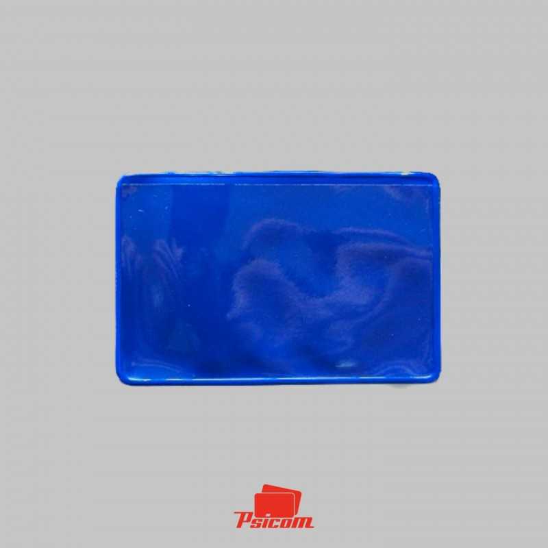 Etui souple bleu 1 carte format CB - PSICOM