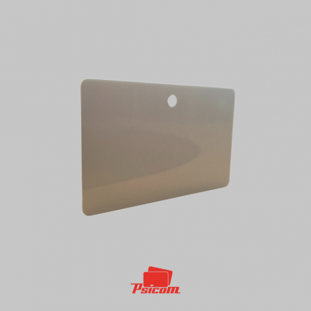 Carte plastique perforation ronde verticale - PSICOM Carte plastique perforation ronde verticale - PSICOM