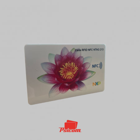 Carte plastique MIFARE NTAG 213 NXP - PSICOM Carte plastique MIFARE NTAG 213 NXP - PSICOM