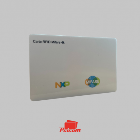 Carte plastique Mifare UL - PSICOM