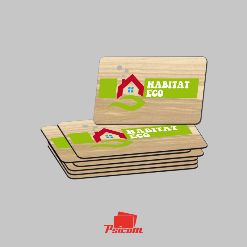 Carte en Bois - PSICOM
