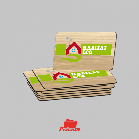 Carte en Bois - PSICOM Carte en Bois - PSICOM