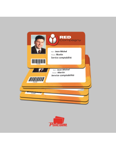 carte identification plastique mini série 2
