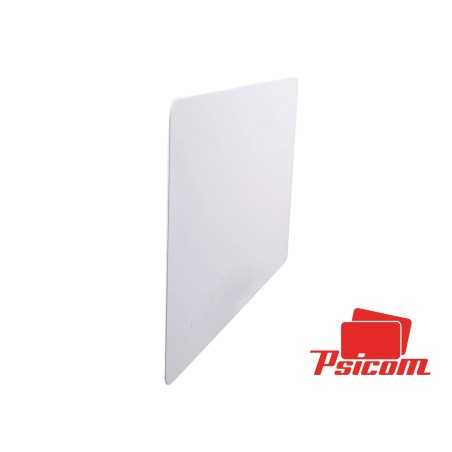 Carte blanche sans impression - plastique et papier