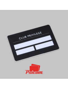 carte plastique épaisse 1.5mm - PSICOM 2