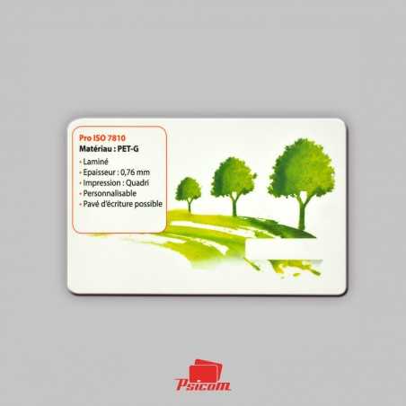 Carte de fidélité PETG verso - PSICOM Carte de fidélité PETG verso - PSICOM