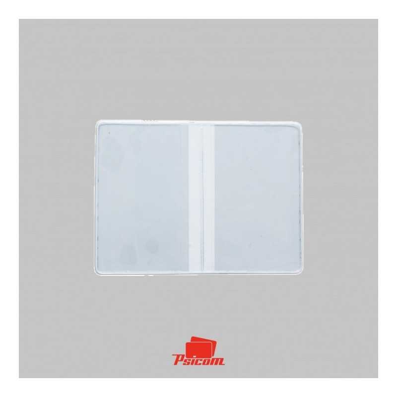Etui souple transparent 2 cartes format CB - PSICOM