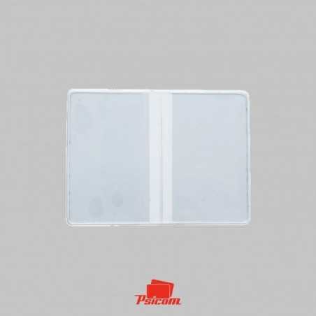 Etui souple transparent 2 cartes format CB - PSICOM Etui souple transparent 2 cartes format CB - PSICOM